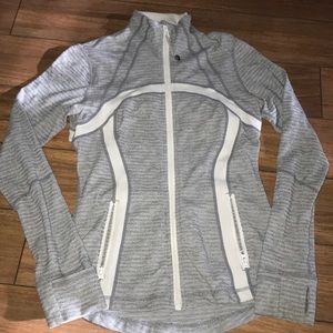Grey lululemon zip up